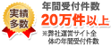 年間受付件数20万件以上